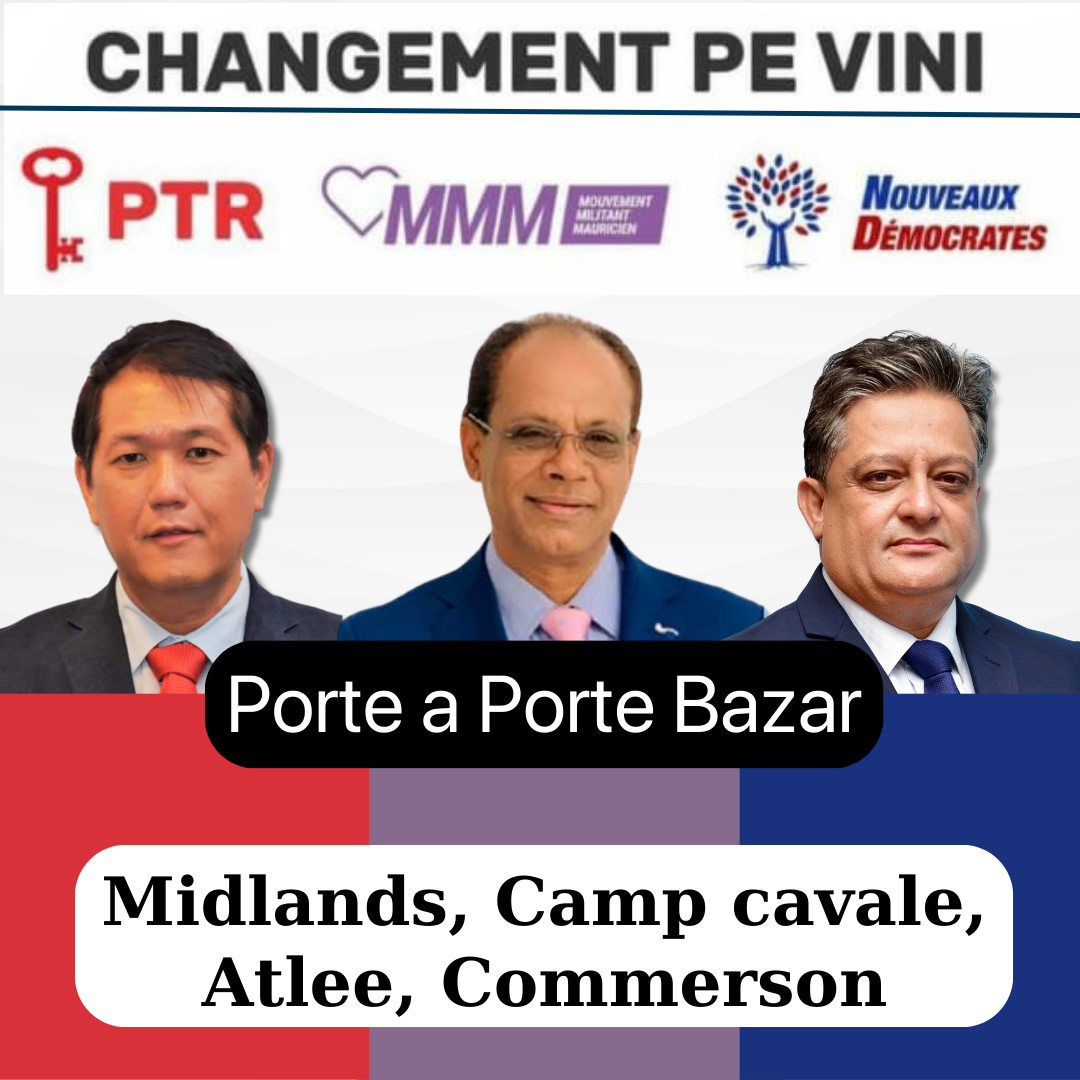 Porte a Porte Bazar, Midlands, Camp cavale, Atlee, Commerson